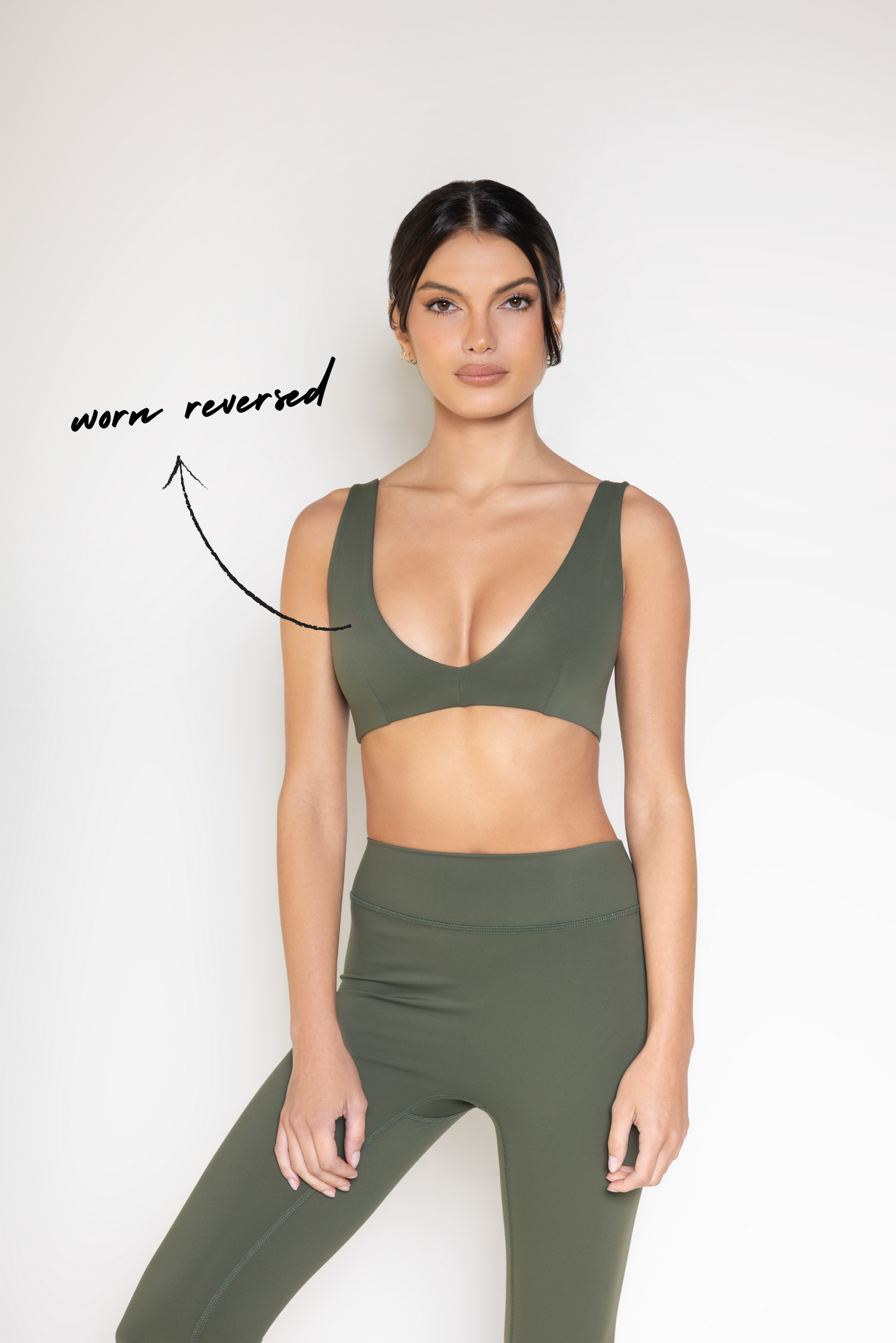 Core Reversible V-Neck Bra